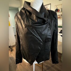 BCBG Max Azria Leather Jacket S